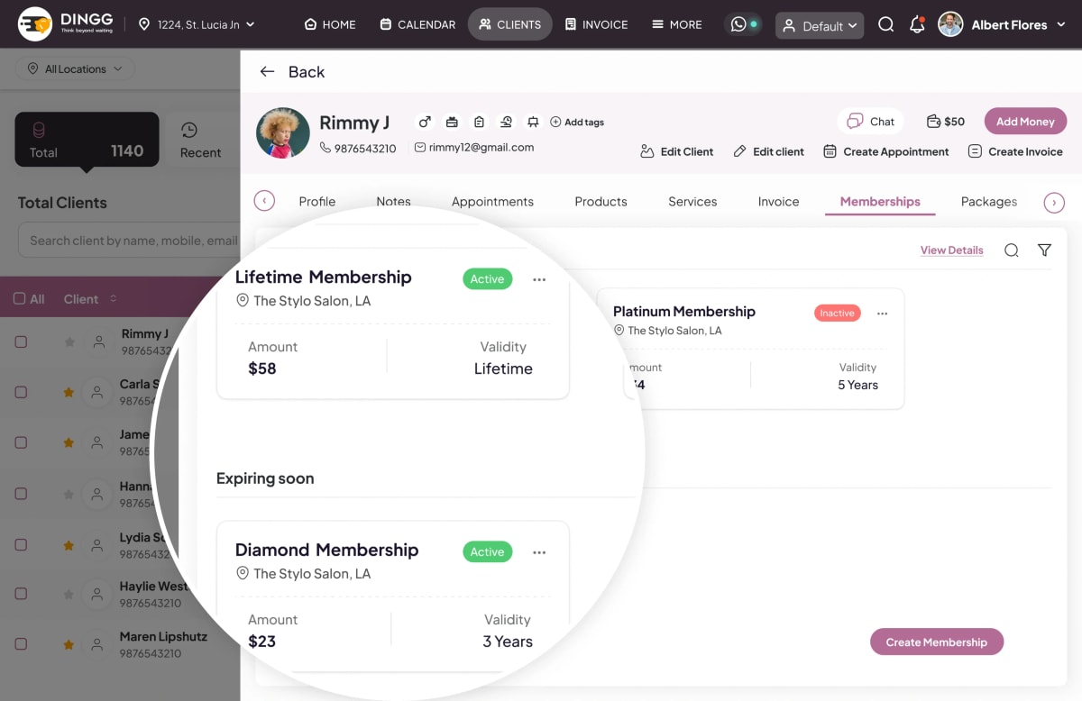Customizable_Membership_Tiers_DINGG